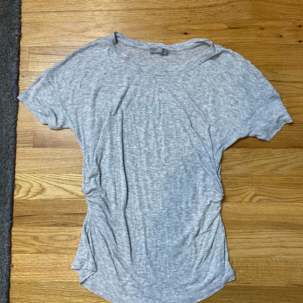Zara Heather Gray Short Sleeve Tee